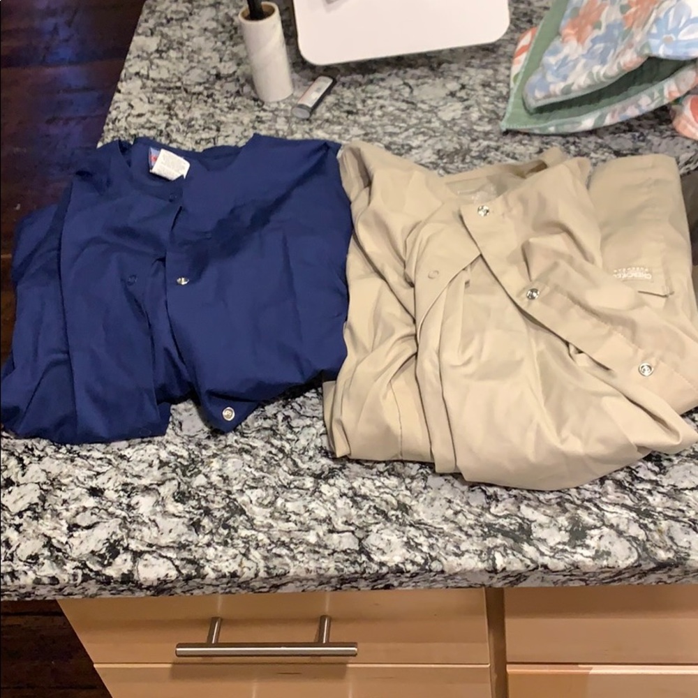 Cherokee scrub jacket